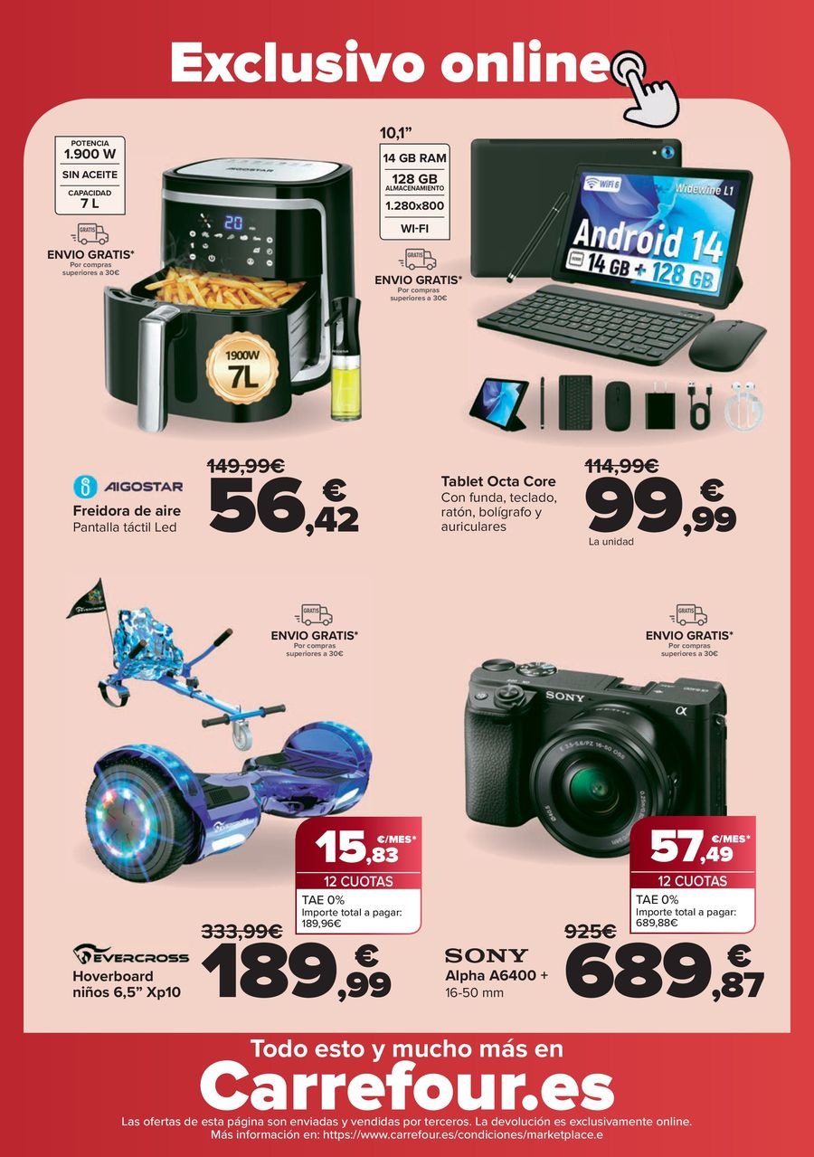 Ofertas de Carrefour España de 3 diciembre a 8 enero 2026 OFERTAS DE REGALO AL MEJOR PRECIO
