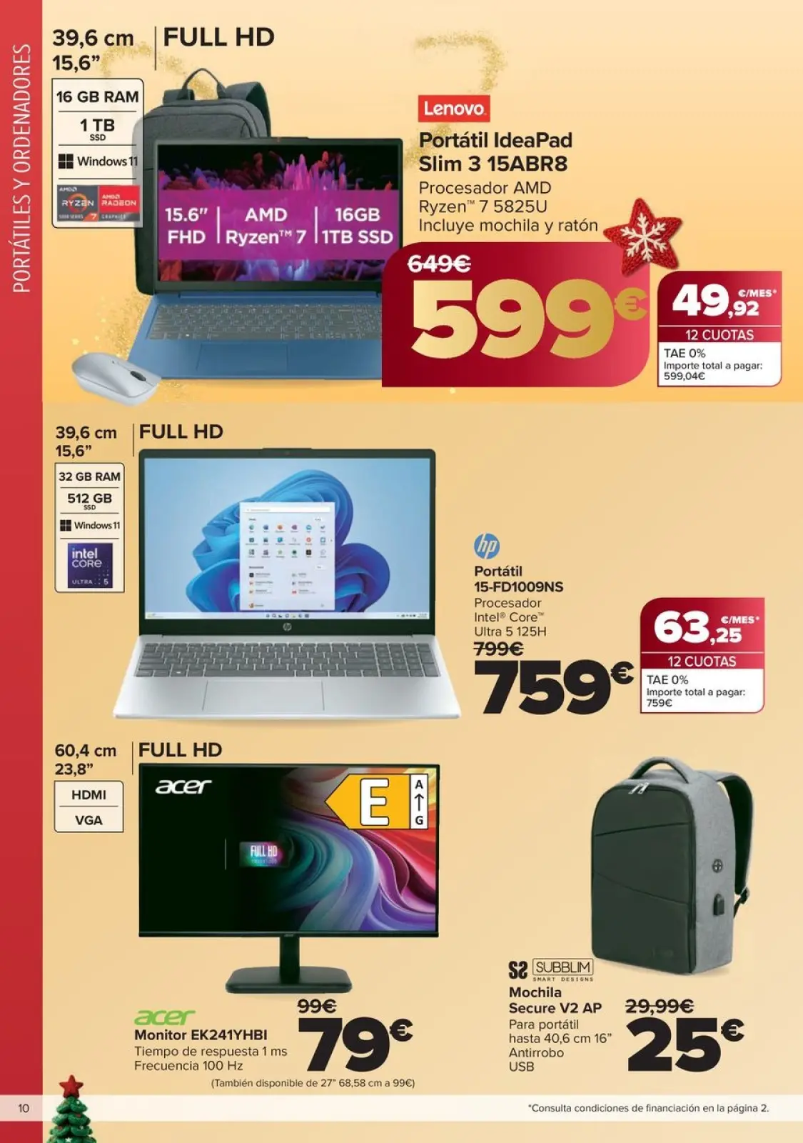 Page 10 dans OFFRES DE CADEAU AU MEILLEUR PRIX chez Carrefour Espagne