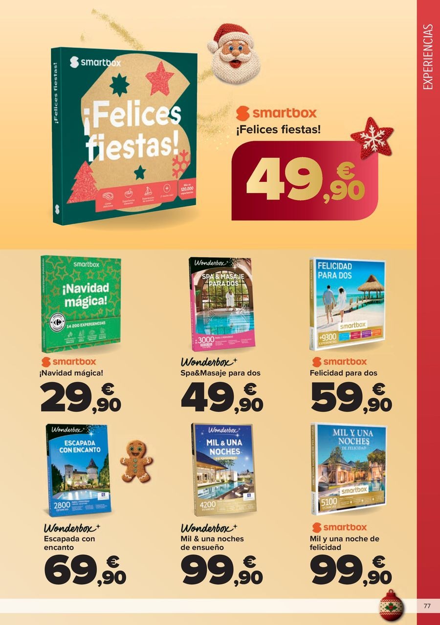 Ofertas de Carrefour España de 3 diciembre a 8 enero 2026 OFERTAS DE REGALO AL MEJOR PRECIO