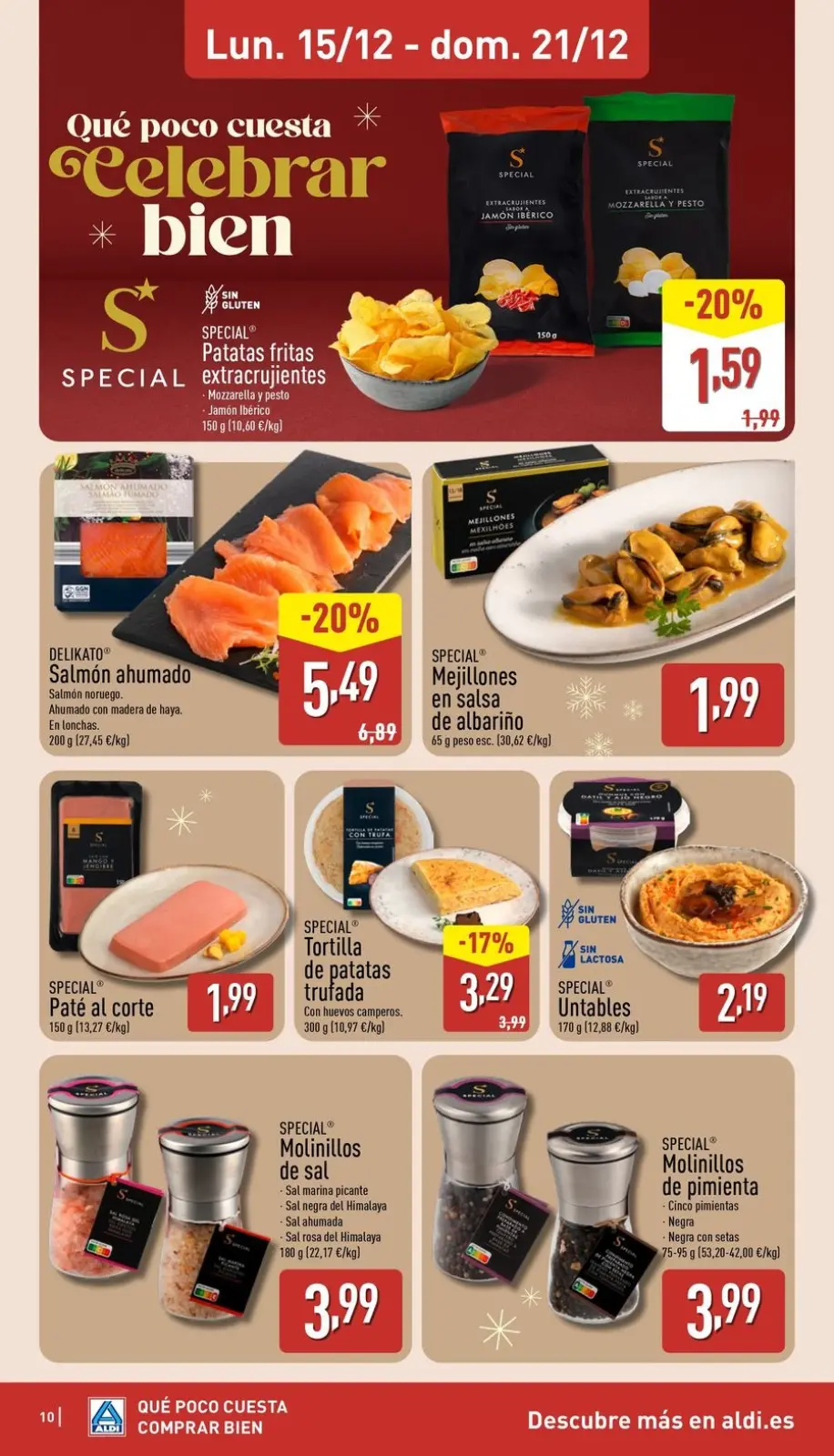 Page 10 dans Nouveaux articles à bas prix chez ALDI Espagne