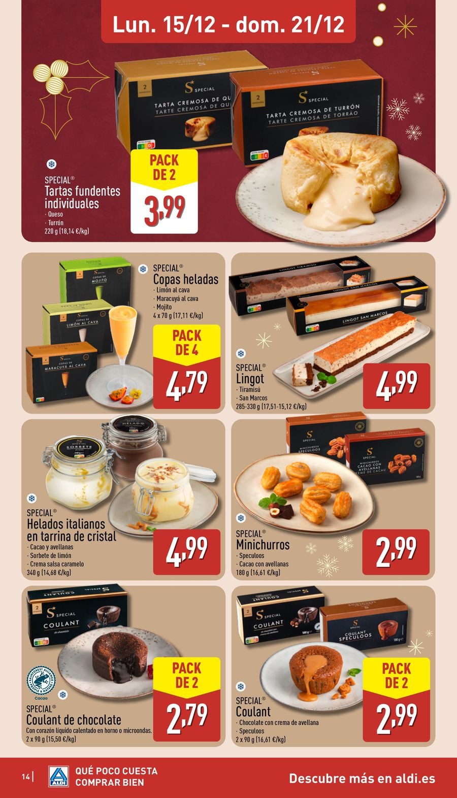ALDI Spain Offers from 15 to 21 December 2025 New items at low prices
