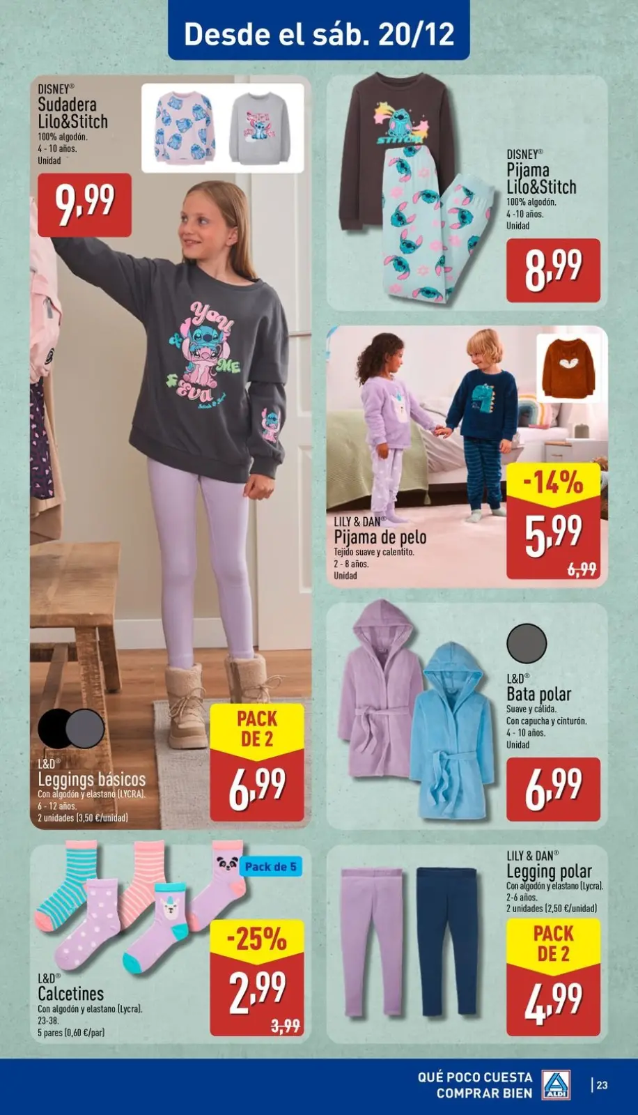 Page 23 dans Nouveaux articles à bas prix chez ALDI Espagne