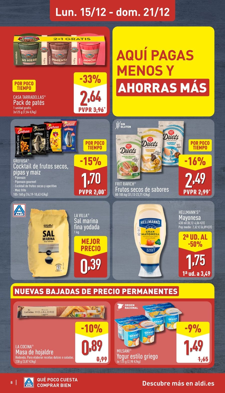 ALDI Spain Offers from 15 to 21 December 2025 New items at low prices