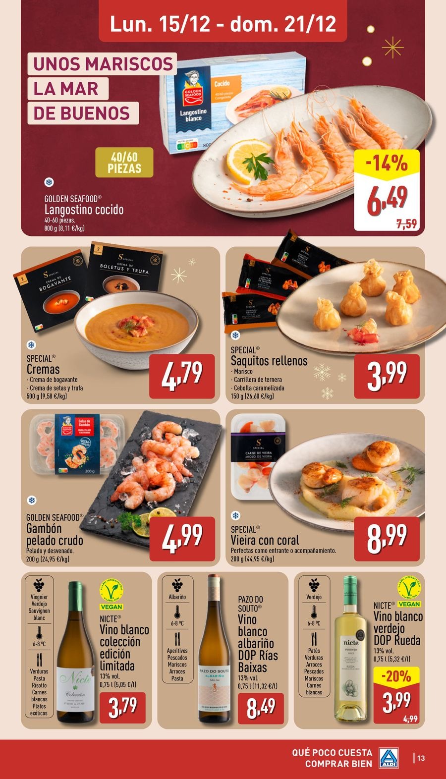 ALDI Spain Offers from 15 to 21 December 2025 New items at low prices