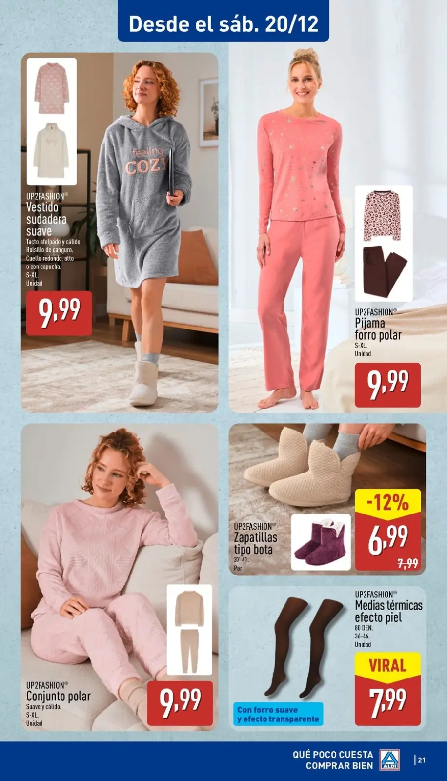 Page 21 dans Nouveaux articles à bas prix chez ALDI Espagne