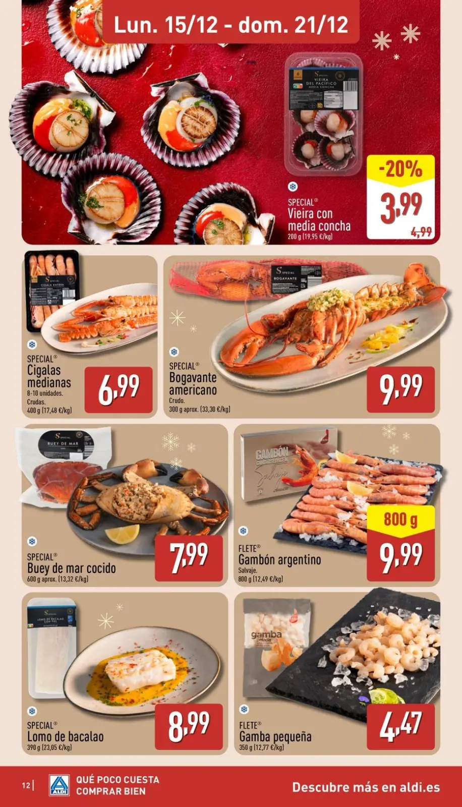 Page 12 dans Nouveaux articles à bas prix chez ALDI Espagne