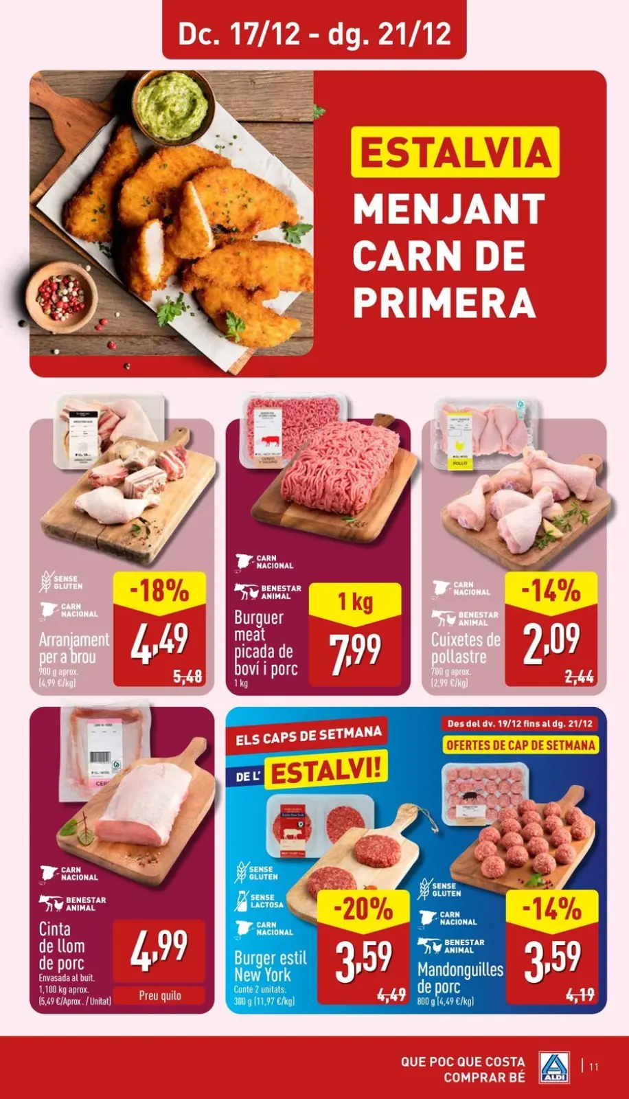 Page 11 dans NOUVELLES OFFRES DE MAGASIN à Barcelona chez ALDI Espagne