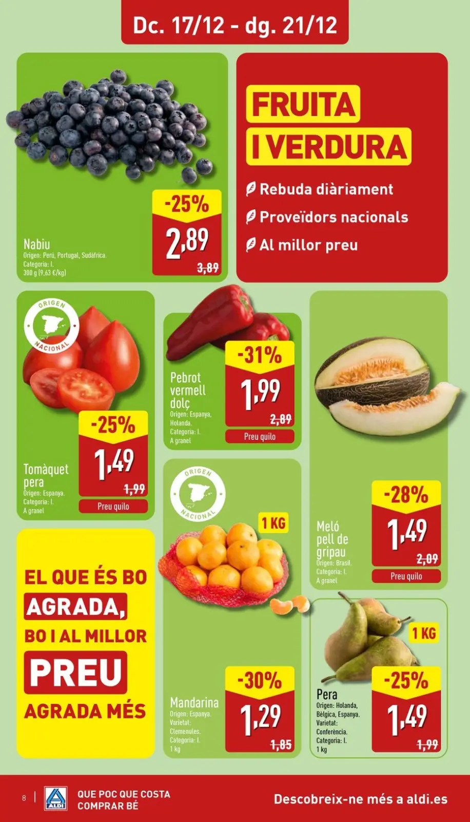 Page 8 dans NOUVELLES OFFRES DE MAGASIN à Barcelona chez ALDI Espagne