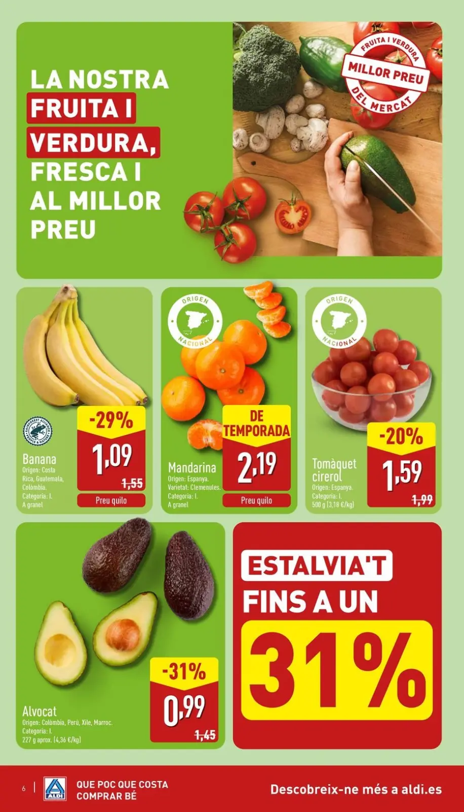 Page 6 dans NOUVELLES OFFRES DE MAGASIN à Barcelona chez ALDI Espagne