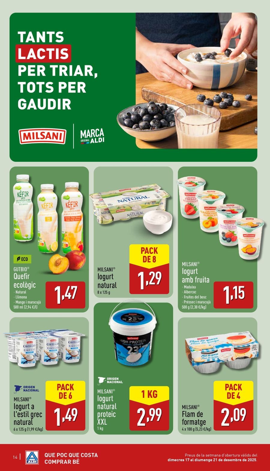 ALDI Spain Offers from 17 to 21 December 2025 NEW STORE Offers in Barcelona
