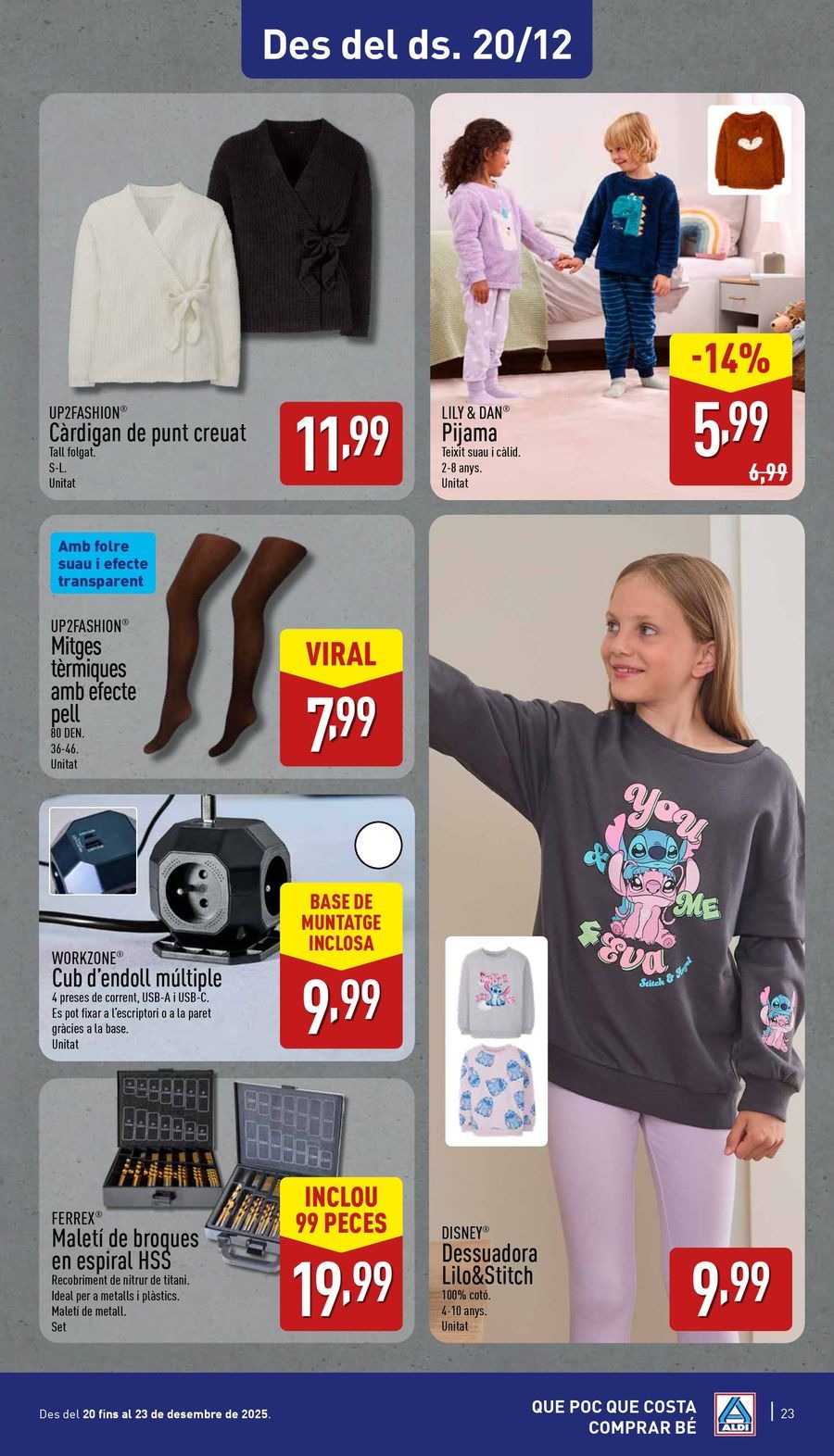 ALDI Spain Offers from 17 to 21 December 2025 NEW STORE Offers in Barcelona