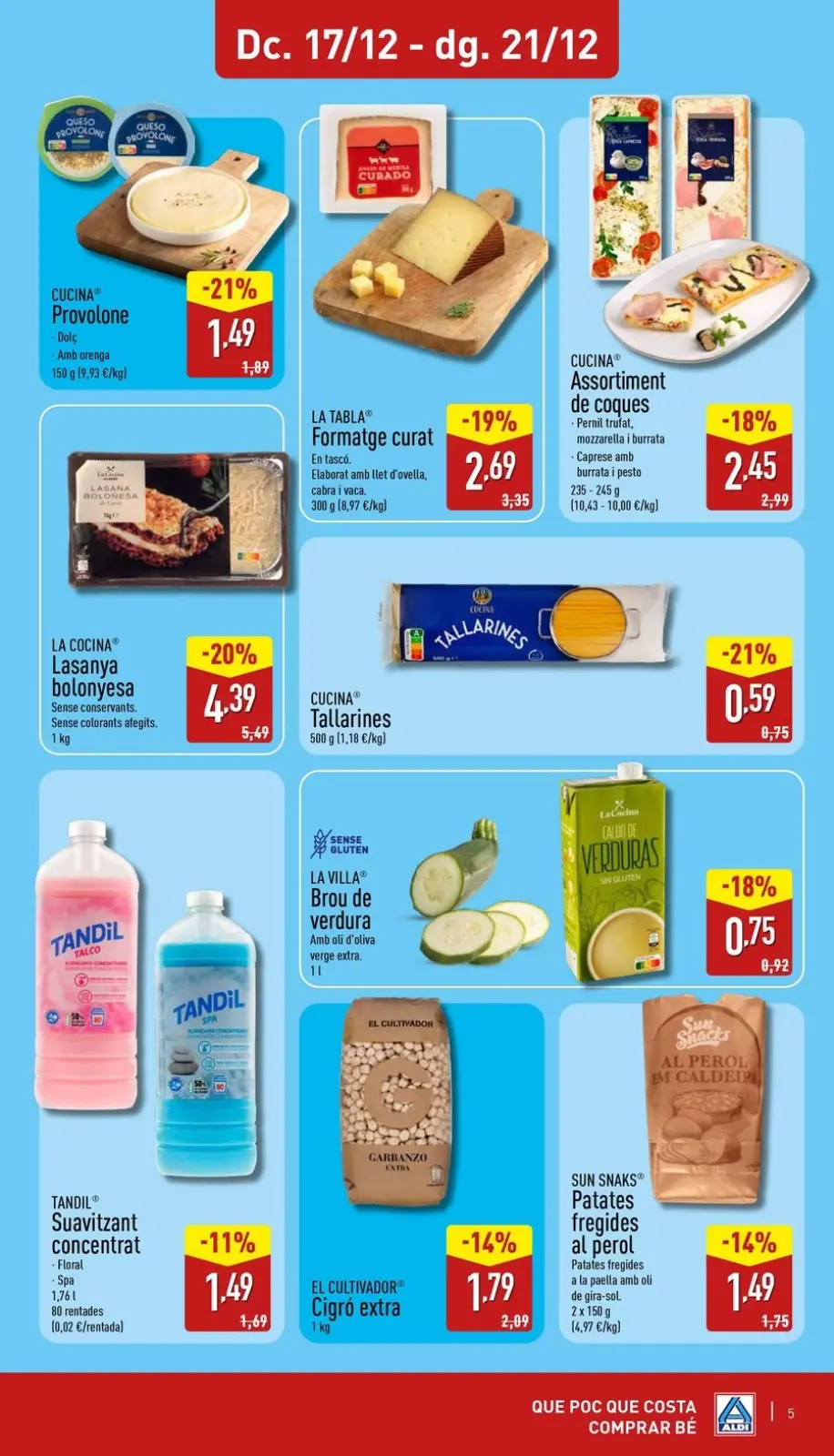 Page 5 dans NOUVELLES OFFRES DE MAGASIN à Barcelona chez ALDI Espagne