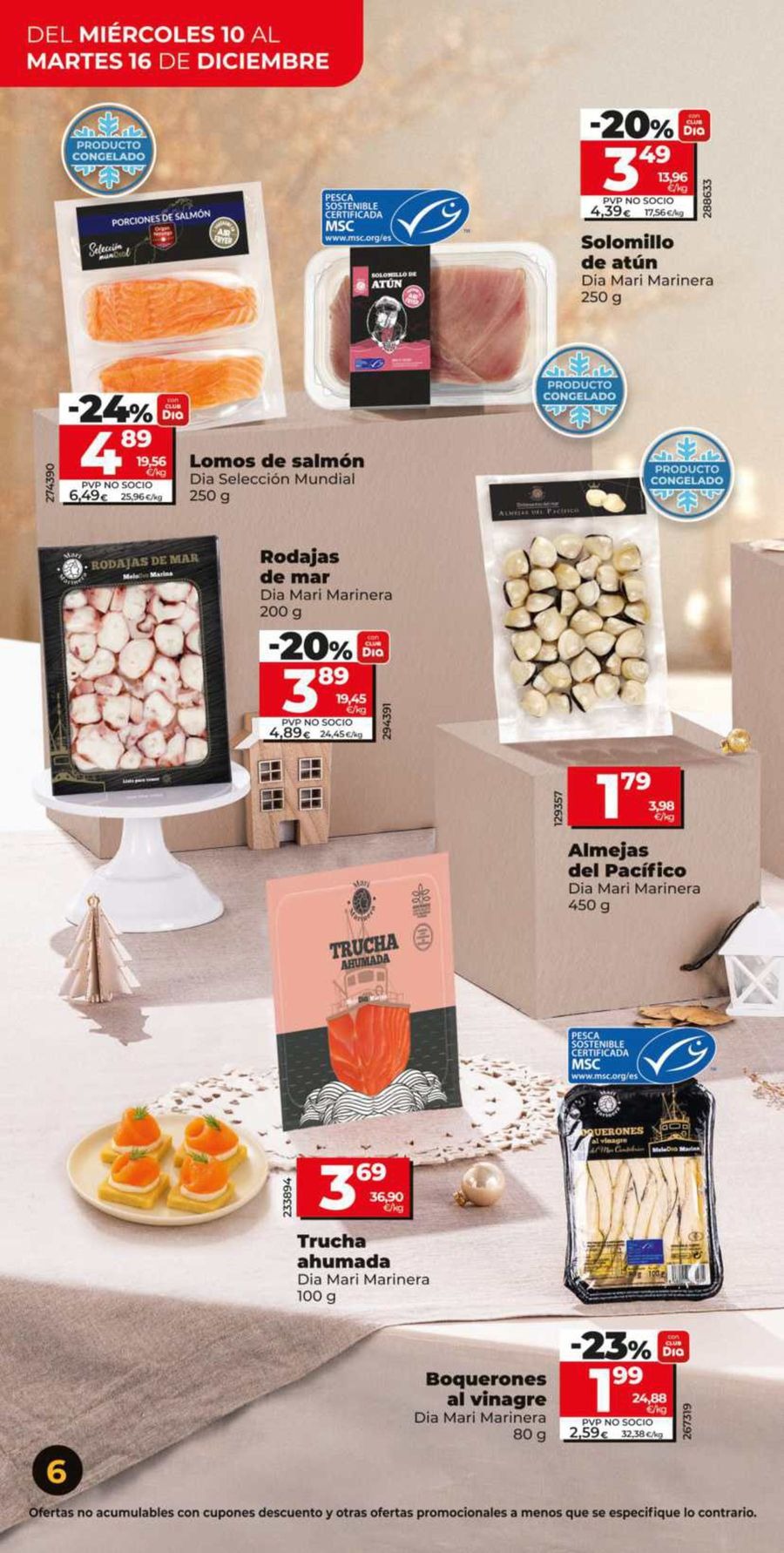 Ofertas de Dia España de 10 a 16 diciembre 2025 Ahorro a lo grande