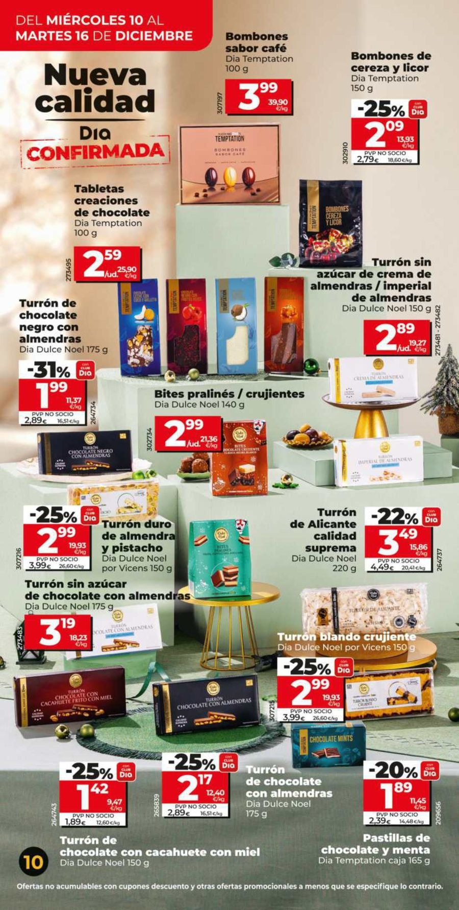 Ofertas de Dia España de 10 a 16 diciembre 2025 Ahorro a lo grande