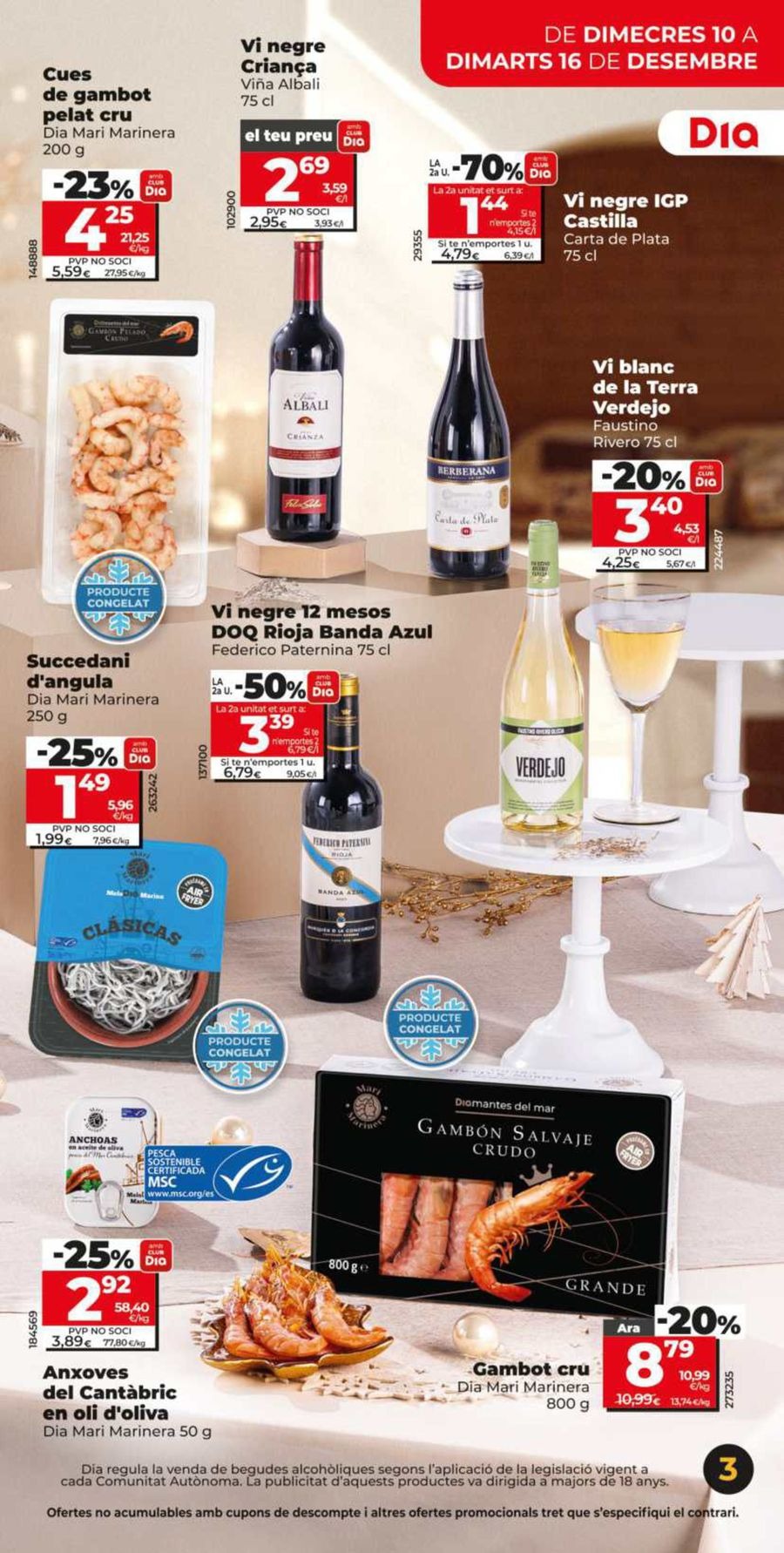 Ofertas de Dia España de 10 a 16 diciembre 2025 Ahorro a lo grande