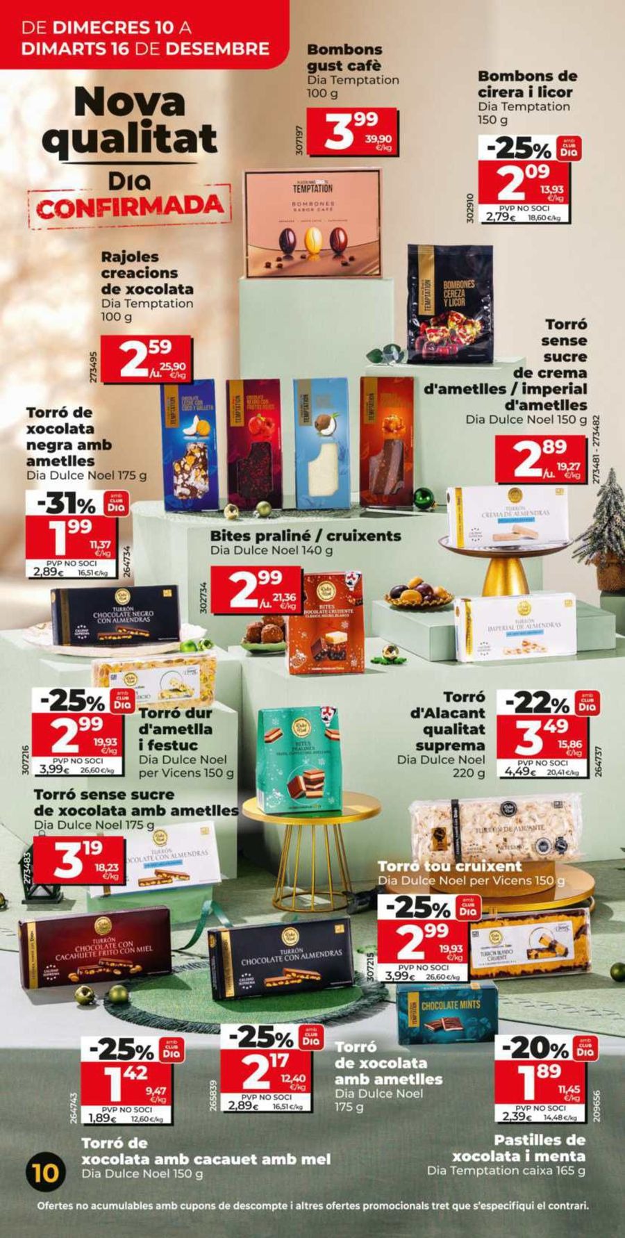 Ofertas de Dia España de 10 a 16 diciembre 2025 Ahorro a lo grande