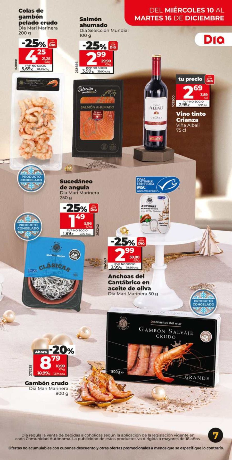 Ofertas de Dia España de 10 a 16 diciembre 2025 Ahorro a lo grande