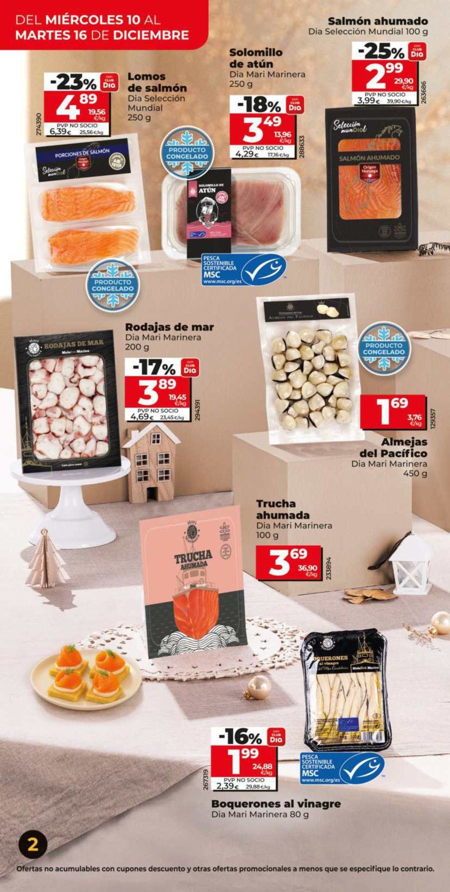 Ofertas de Dia España de 10 a 16 diciembre 2025 Ahorro a lo grande