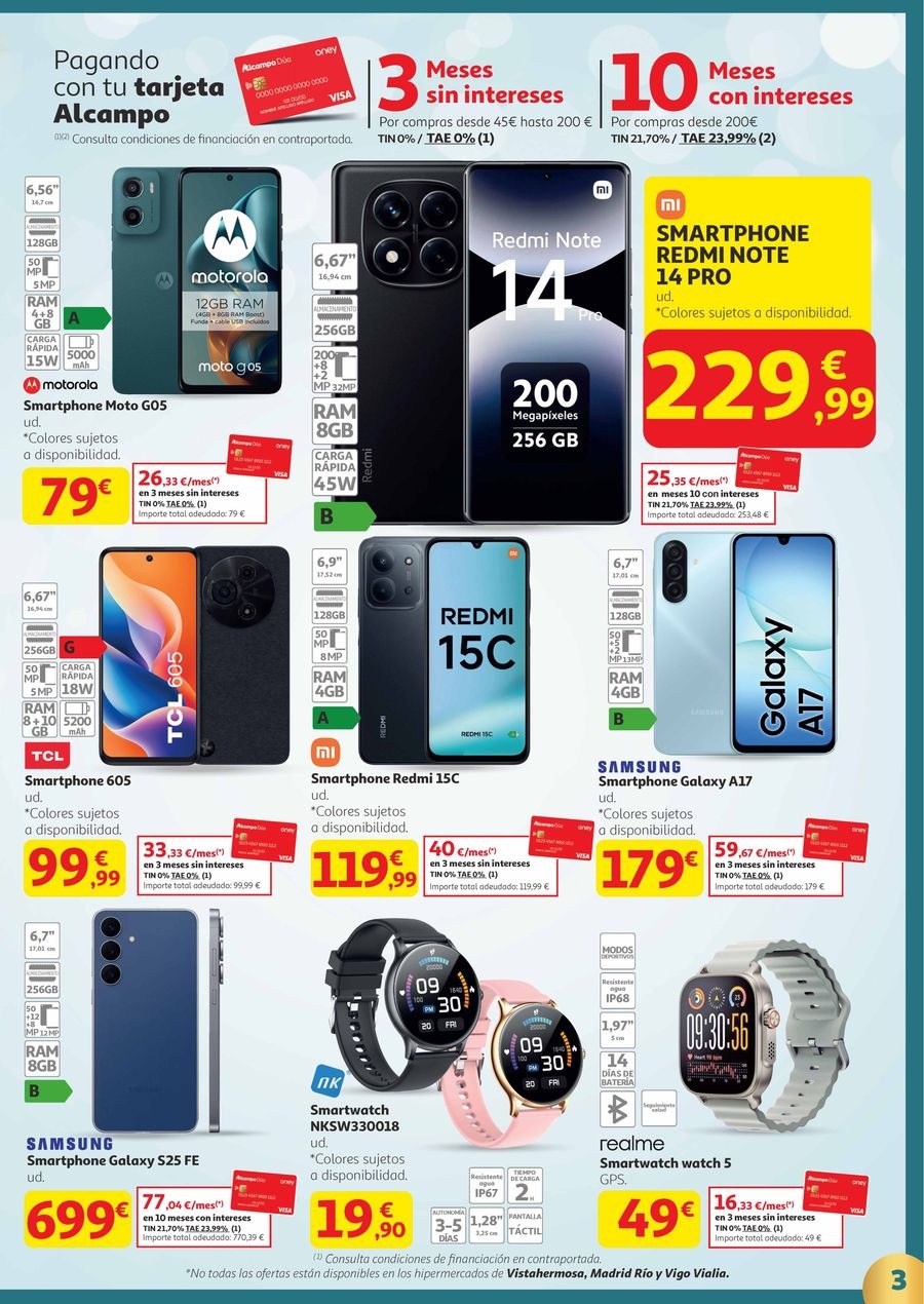 Offres Alcampo Espagne de 2 à 17 décembre 2025 OFFRES D'IDÉES DE CADEAUX