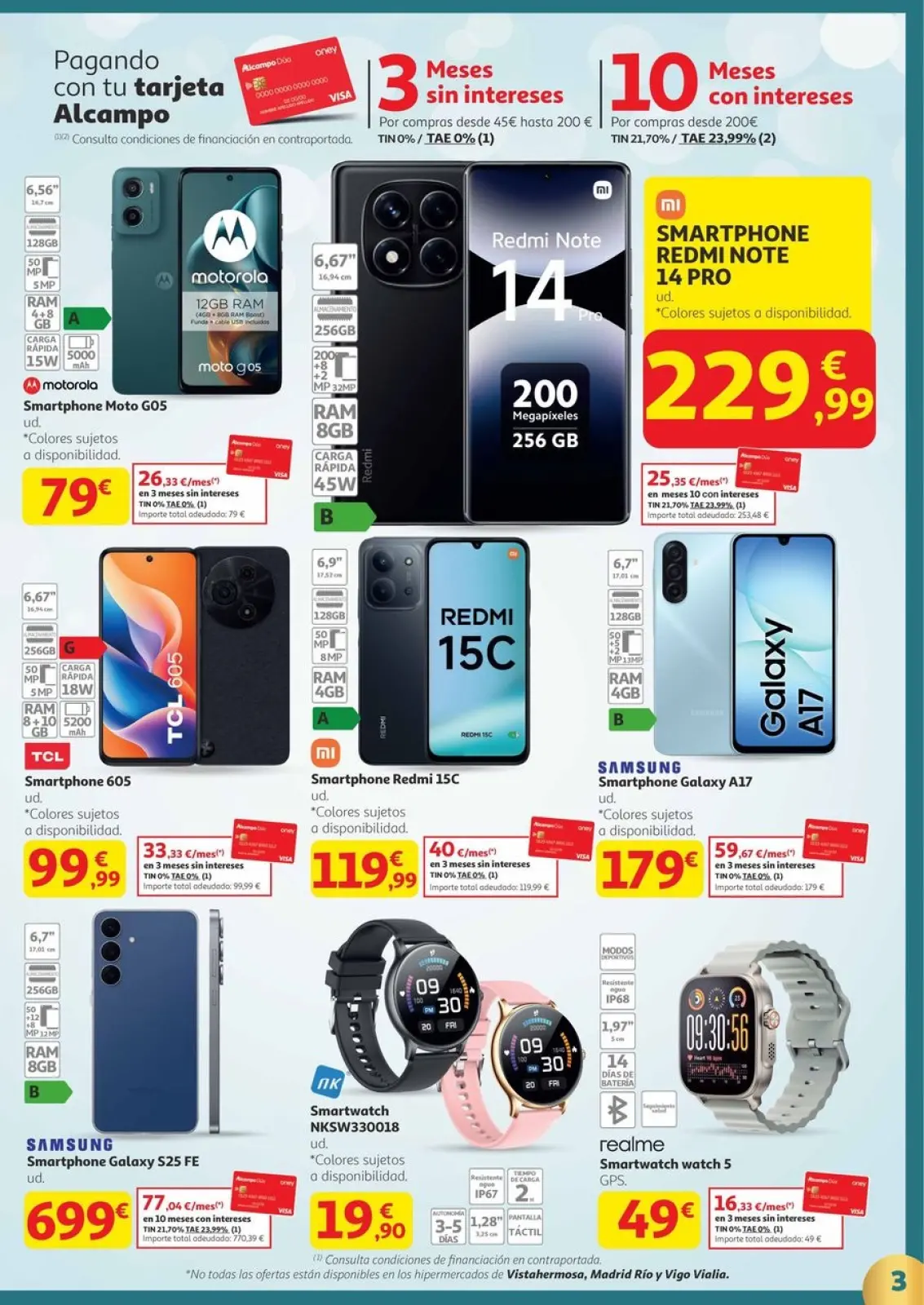 Page 3 dans OFFRES D'IDÉES DE CADEAUX chez Alcampo Espagne