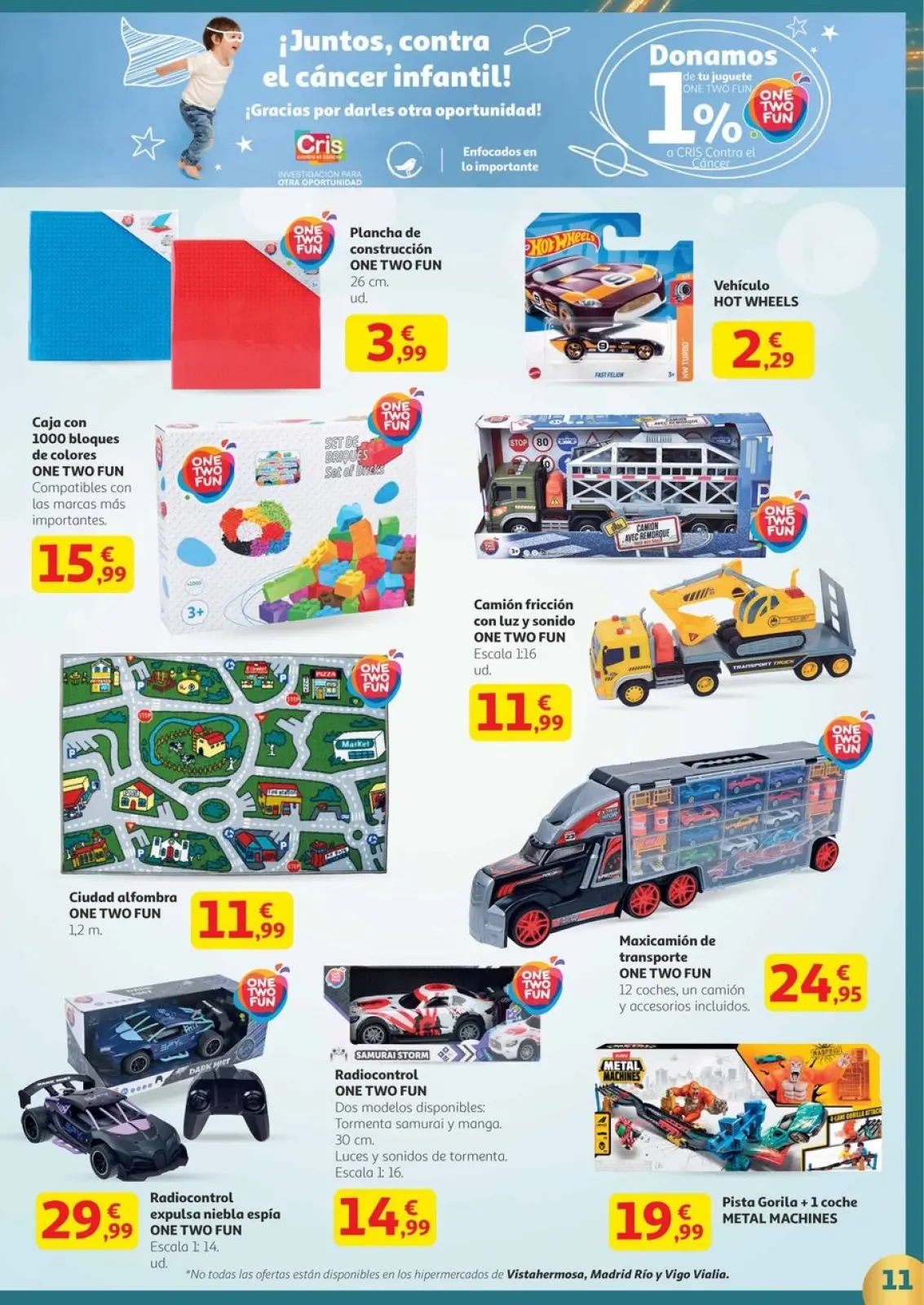 Page 11 dans OFFRES D'IDÉES DE CADEAUX chez Alcampo Espagne