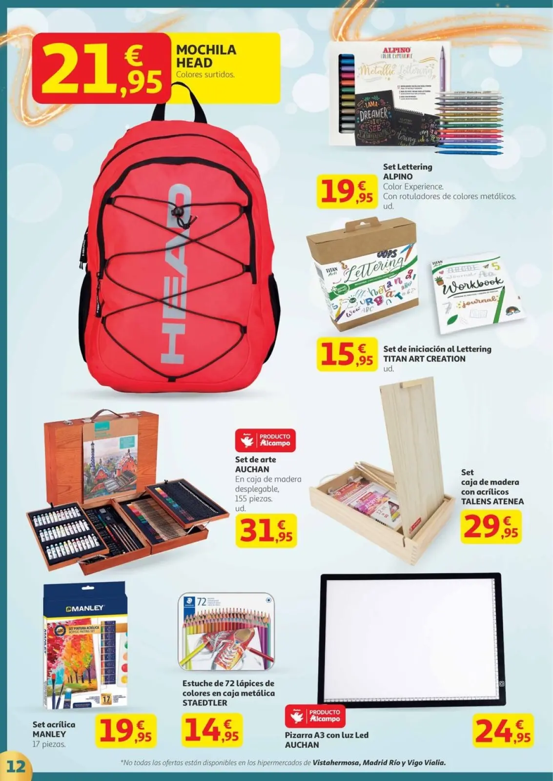 Page 12 dans OFFRES D'IDÉES DE CADEAUX chez Alcampo Espagne