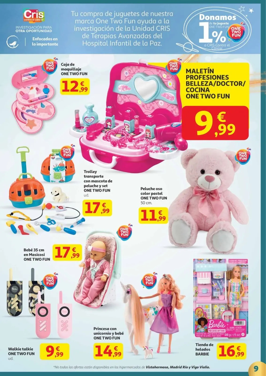 Page 9 dans OFFRES D'IDÉES DE CADEAUX chez Alcampo Espagne