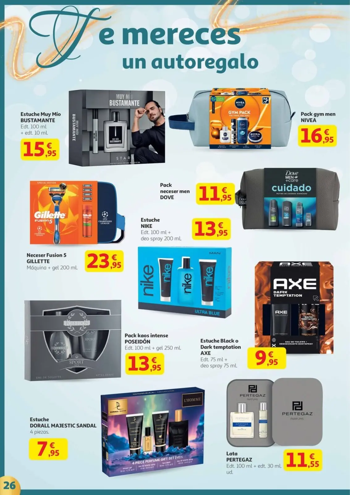 Page 26 dans OFFRES D'IDÉES DE CADEAUX chez Alcampo Espagne