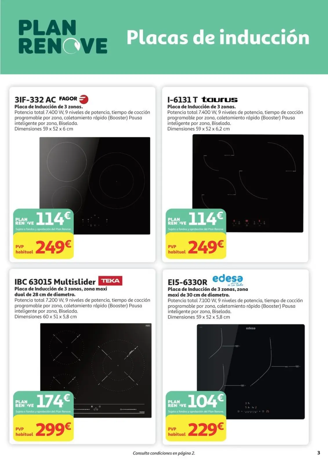 Page 3 dans OFFRES DU PLAN DE RÉNOVATION chez Alcampo Espagne