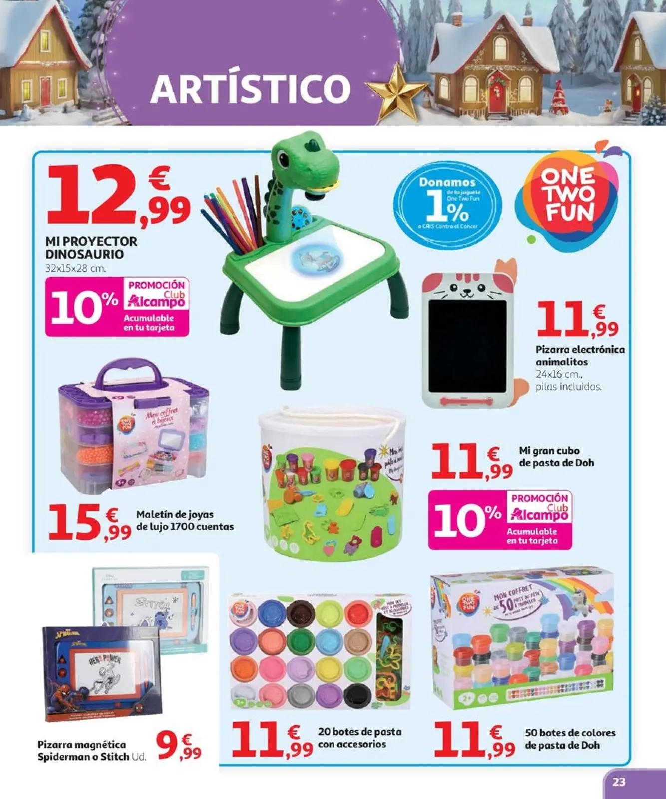 Page 23 dans Offres de jeux d'anniversaire magiques chez Alcampo Espagne