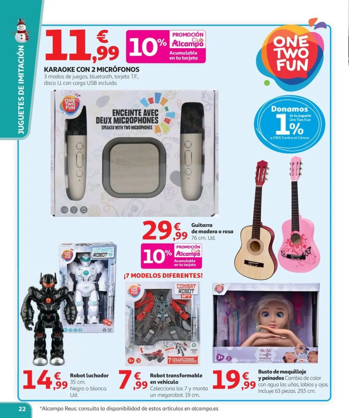 Page 22 dans Offres de jeux d'anniversaire magiques chez Alcampo Espagne