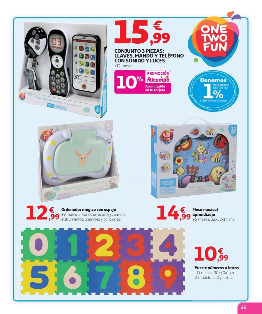 Alcampo Spain Offers from 3 November to 24 December 2025 Magical birthday game offers