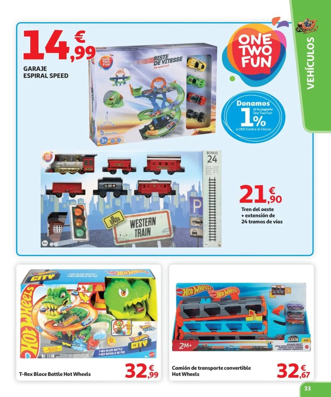 Page 33 dans Offres de jeux d'anniversaire magiques chez Alcampo Espagne