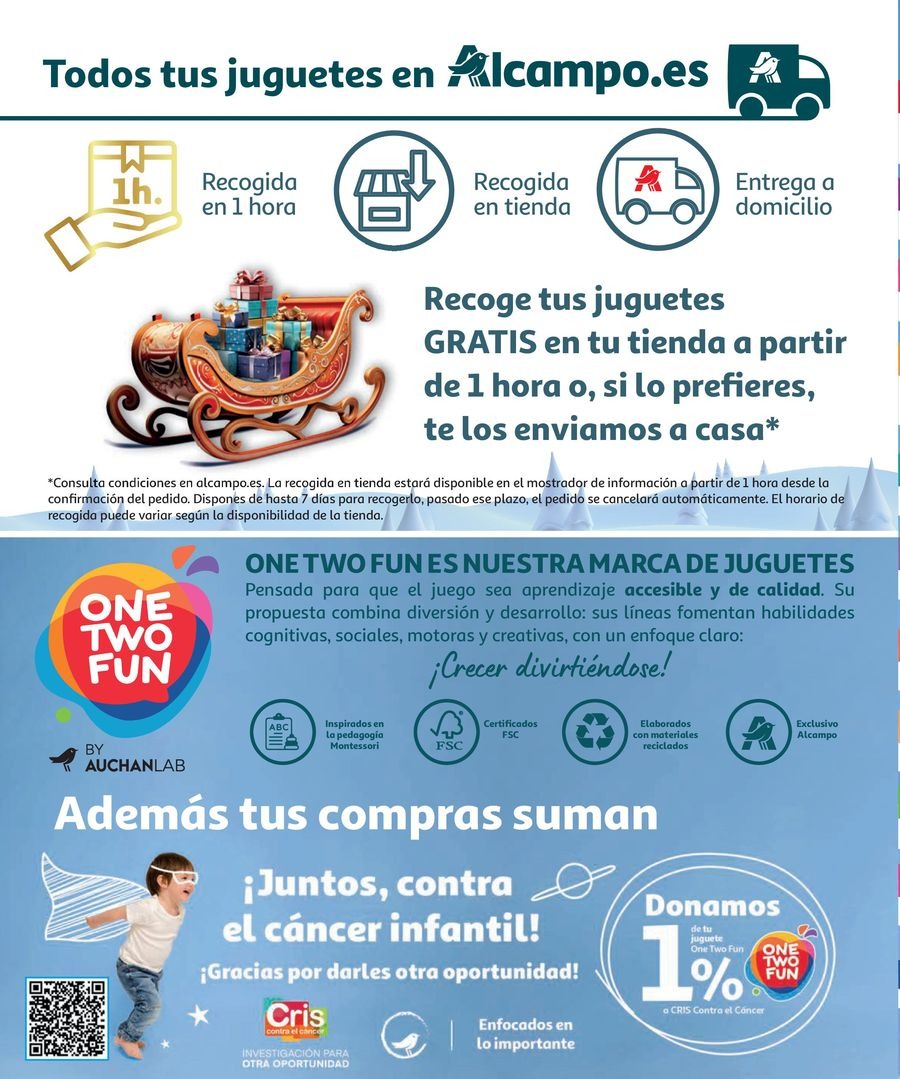 Alcampo Spain Offers from 3 November to 24 December 2025 Magical birthday game offers