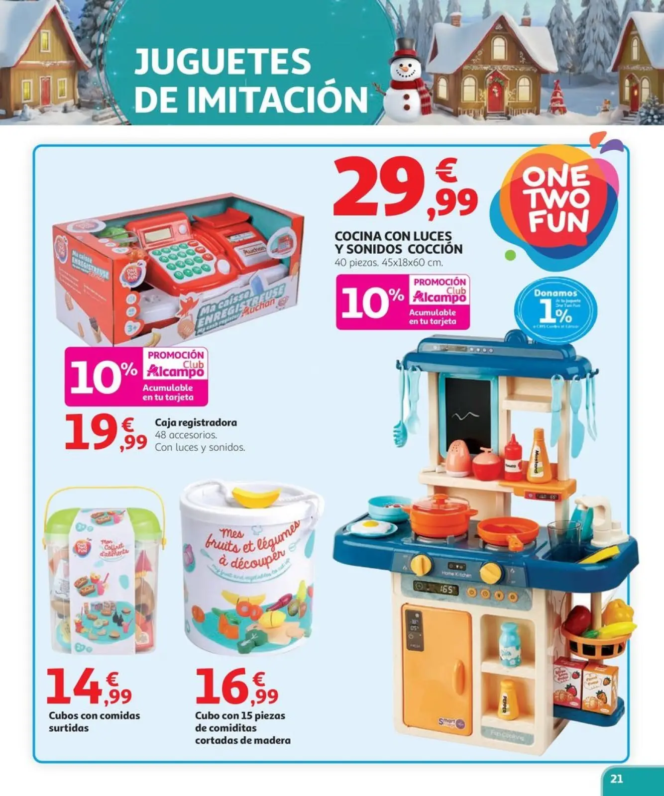 Page 21 dans Offres de jeux d'anniversaire magiques chez Alcampo Espagne