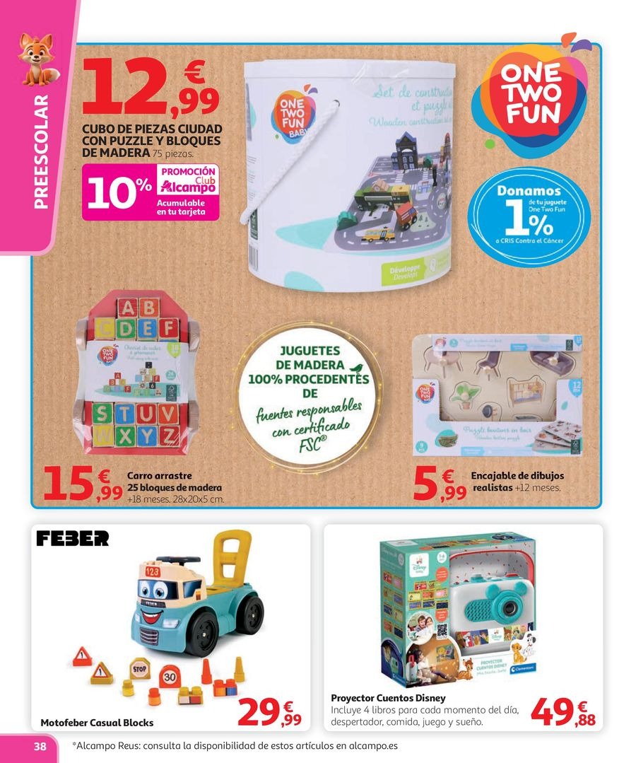 Alcampo Spain Offers from 3 November to 24 December 2025 Magical birthday game offers