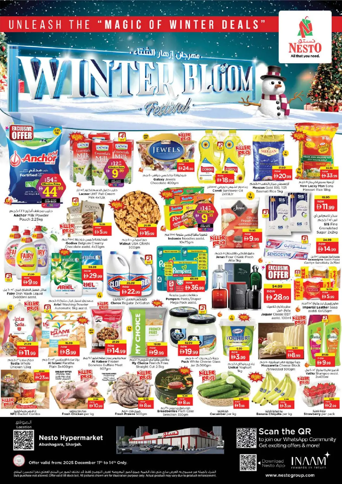 Page 1 in Winter Blossom Festival at Abu Shagara Branch at Nesto UAE