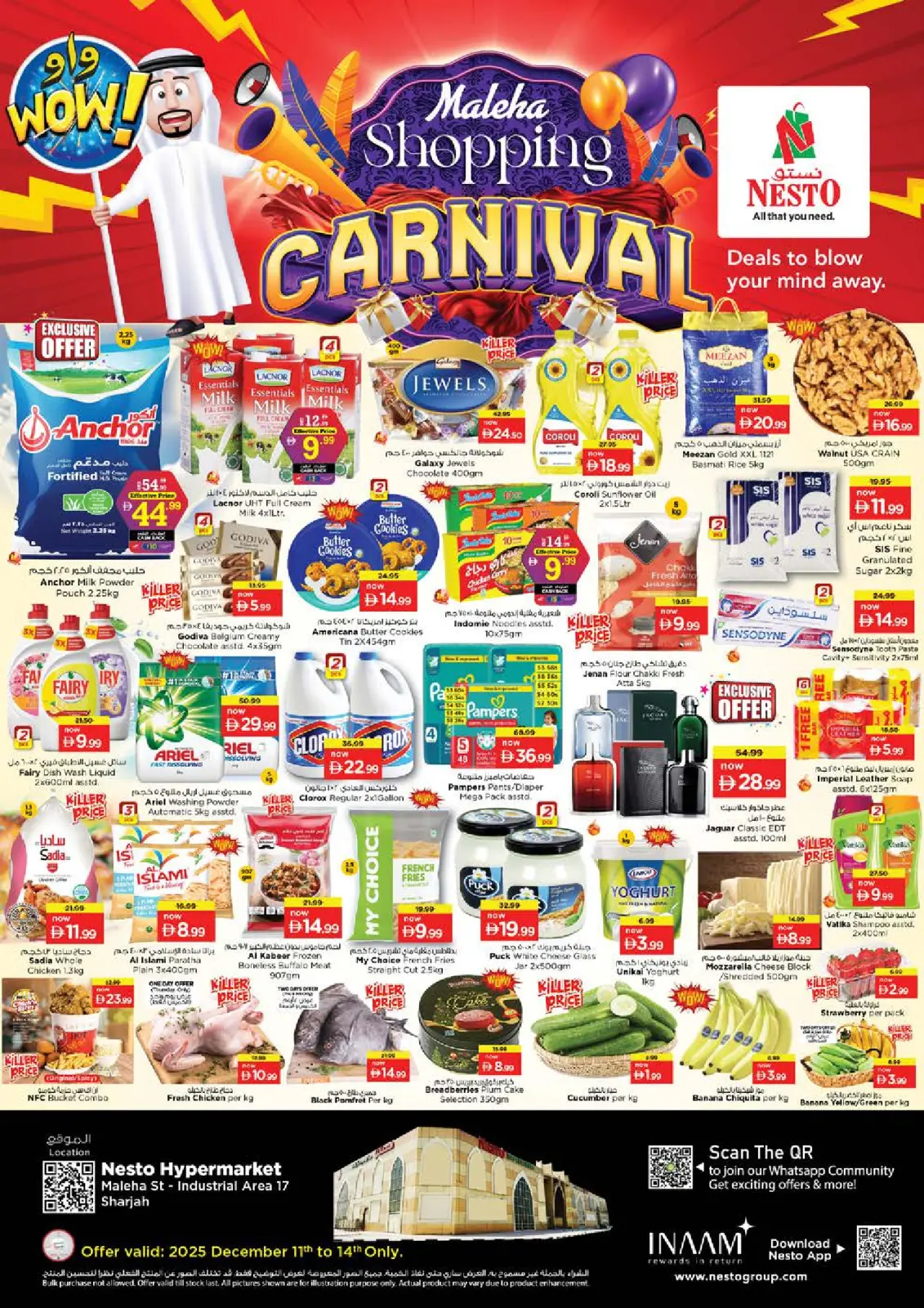 Page 1 in Shopping Carnival at the Mleiha branch at Nesto UAE