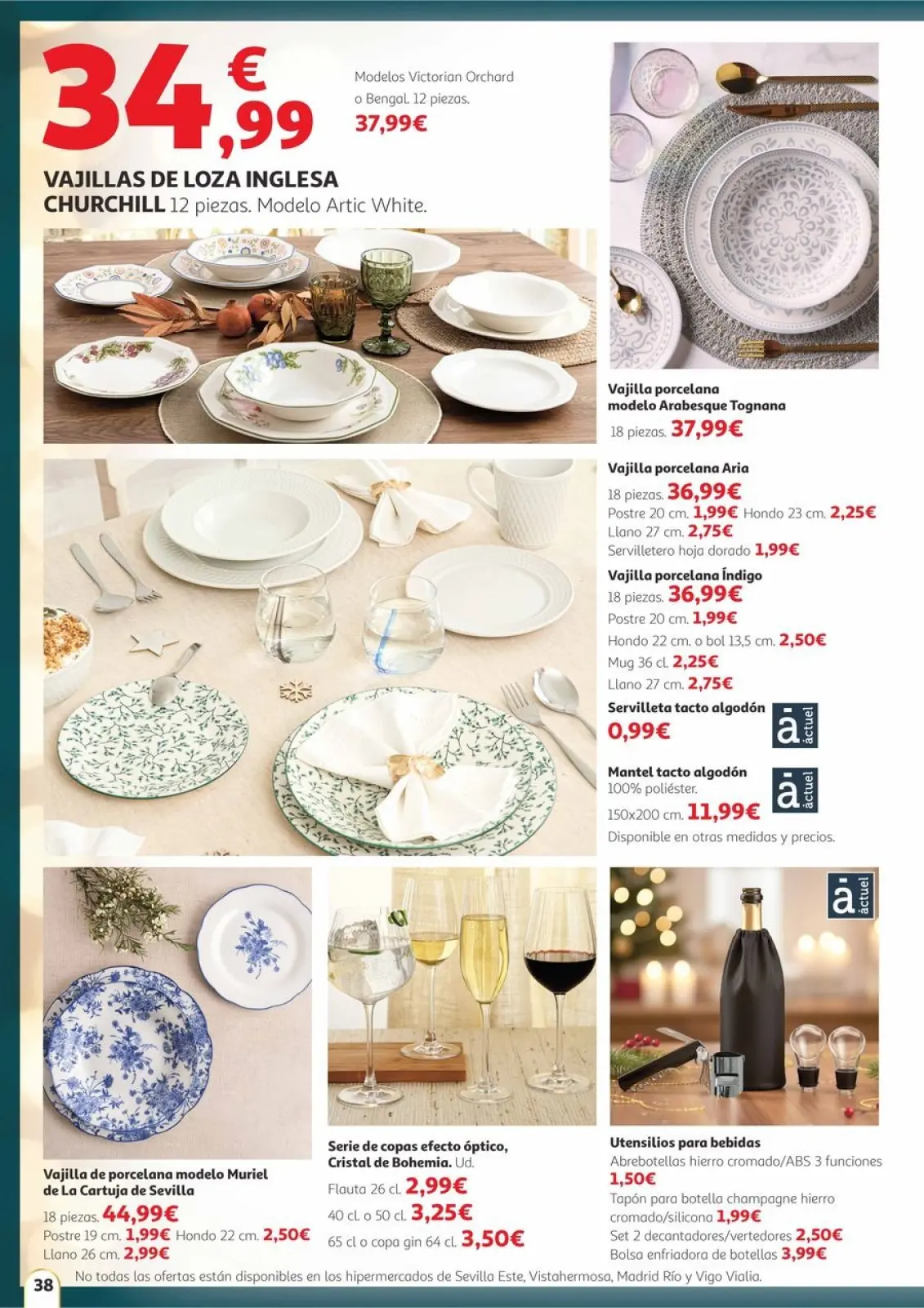 Page 38 dans Offres Saveur de Noël chez Alcampo Espagne