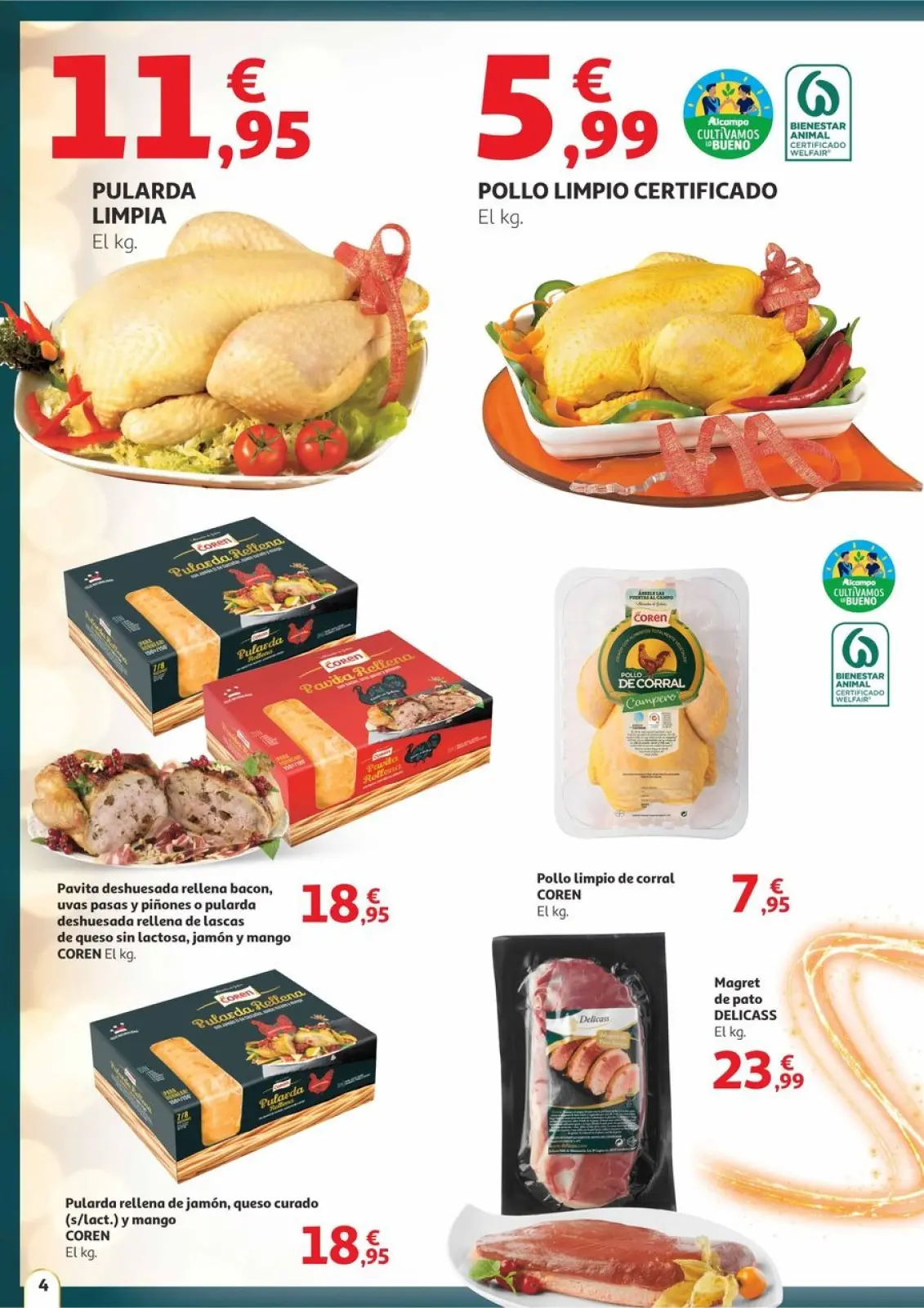 Page 4 dans Offres Saveur de Noël chez Alcampo Espagne