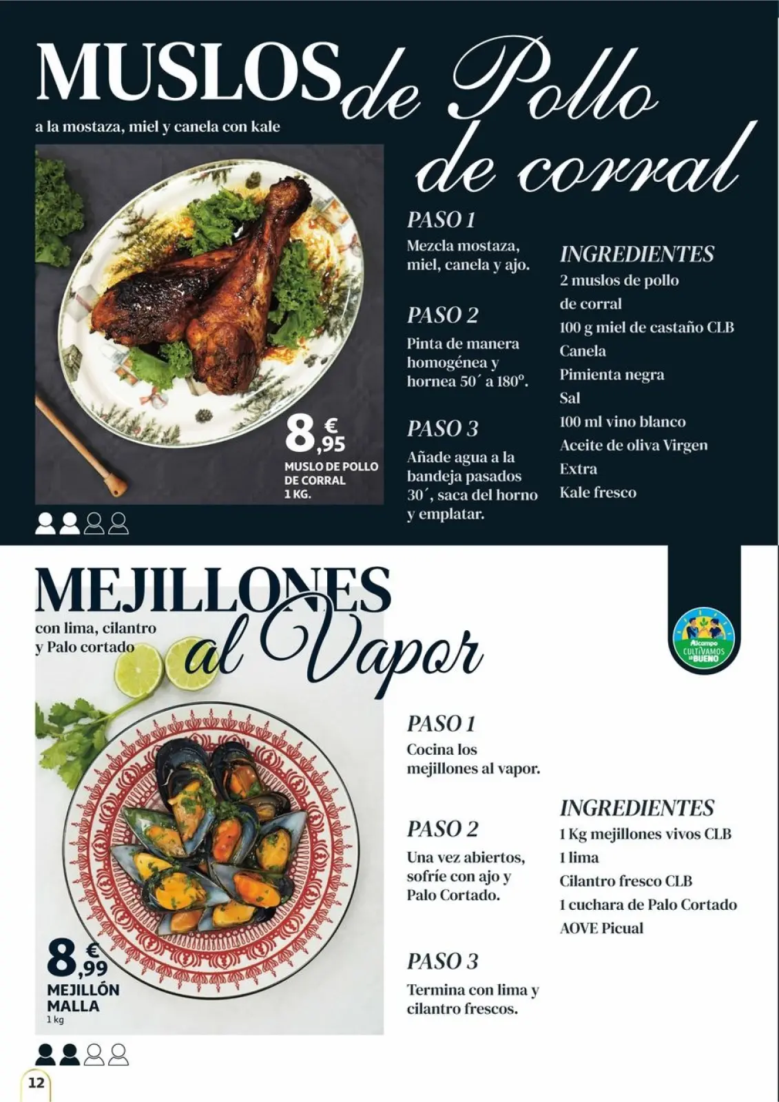 Page 12 dans Offres Saveur de Noël chez Alcampo Espagne