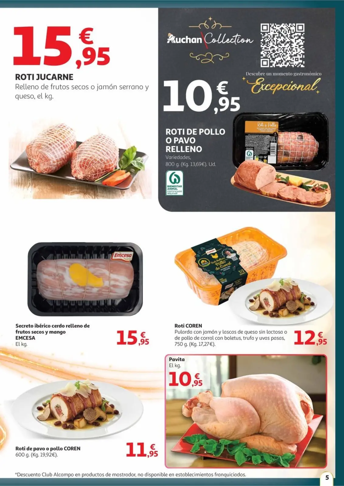 Page 5 dans Offres Saveur de Noël chez Alcampo Espagne