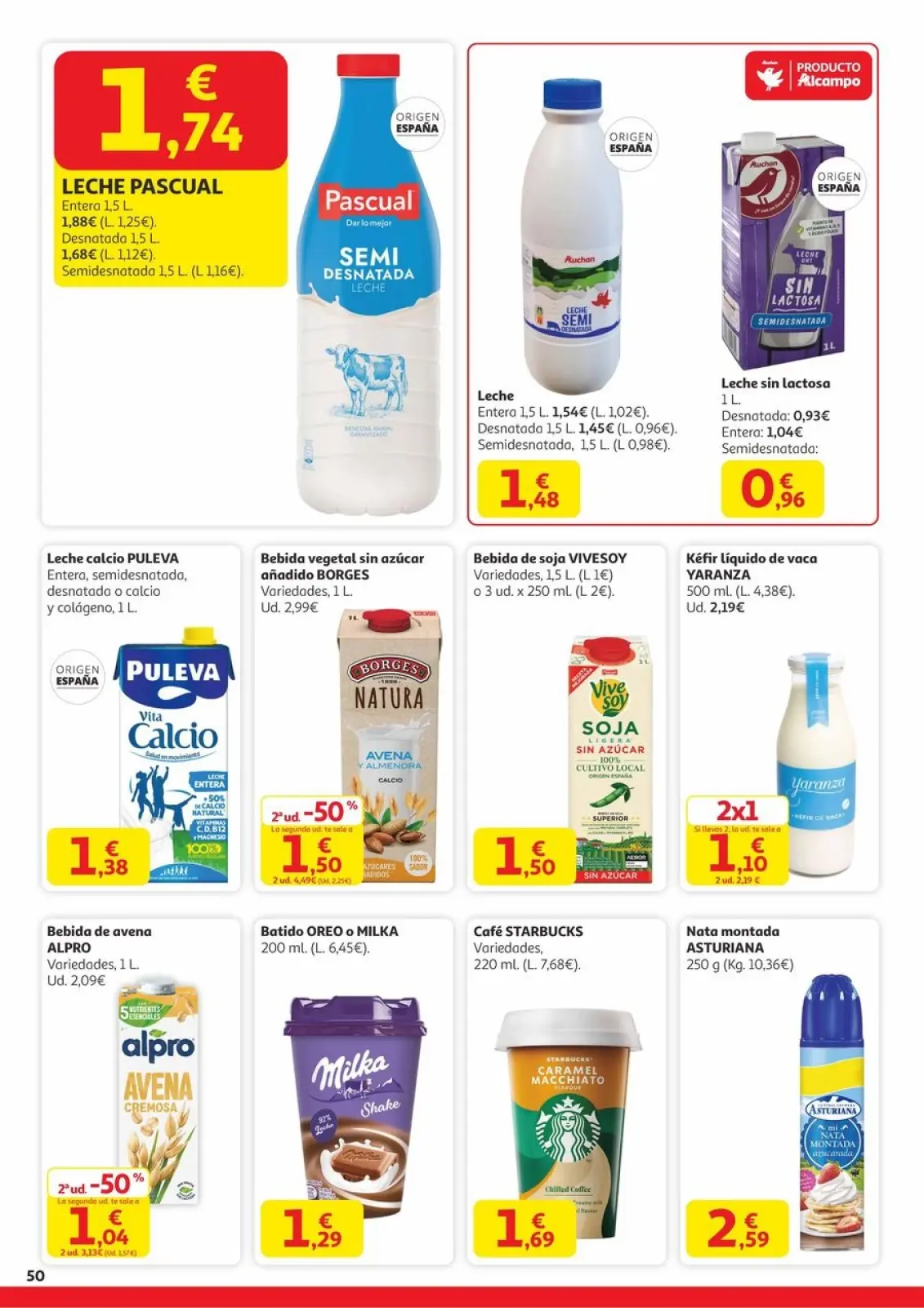 Page 50 dans Offres Saveur de Noël chez Alcampo Espagne