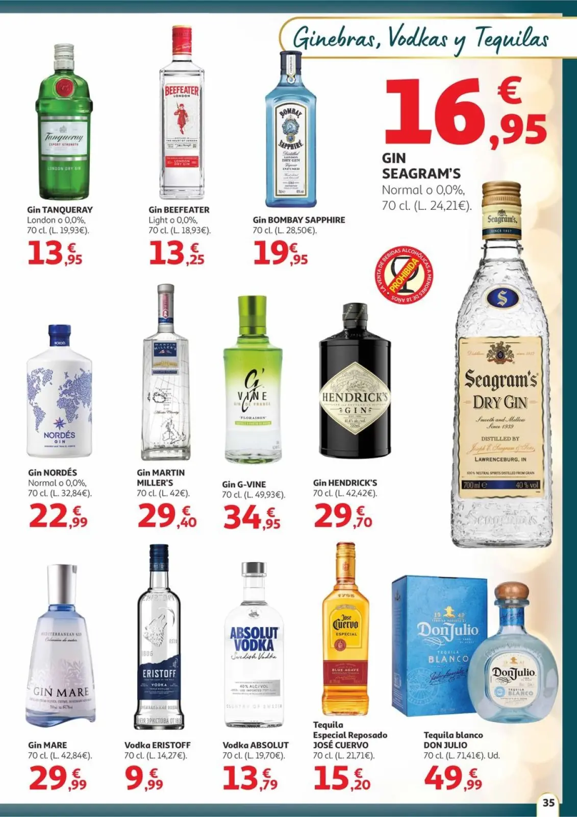 Page 35 dans Offres Saveur de Noël chez Alcampo Espagne