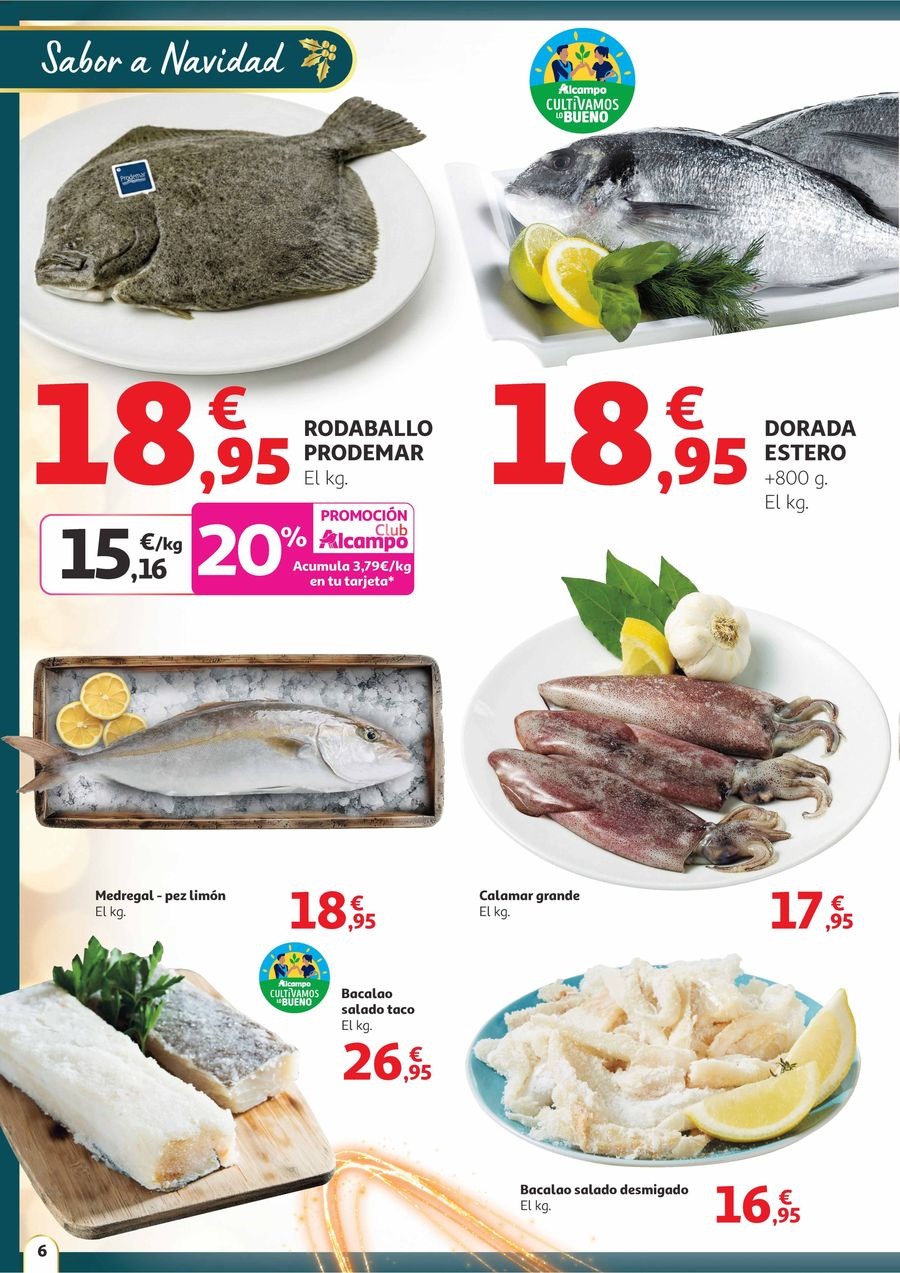 Offres Alcampo Espagne de 11 à 31 décembre 2025 Offres Saveur de Noël