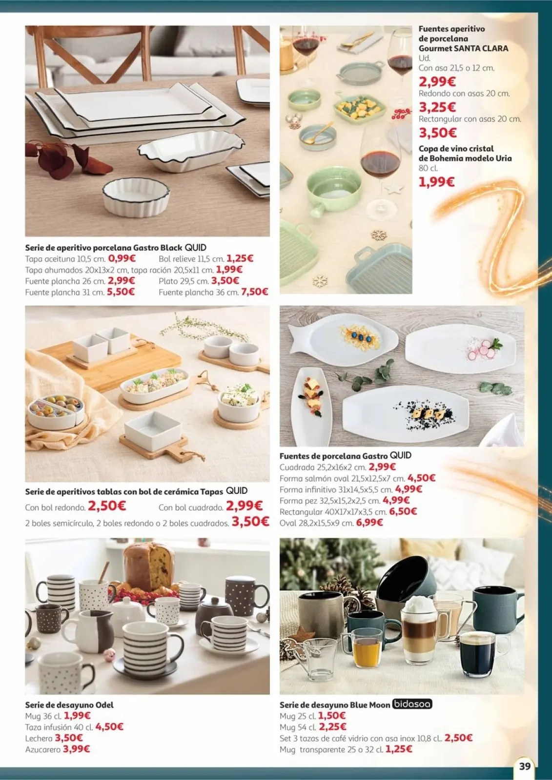 Page 39 dans Offres Saveur de Noël chez Alcampo Espagne