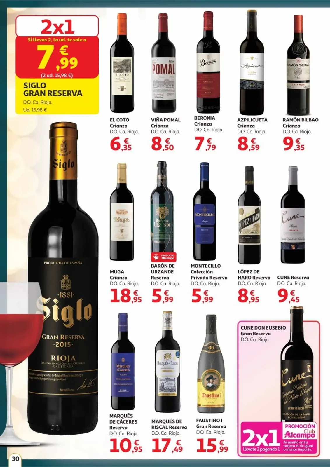 Page 30 dans Offres Saveur de Noël chez Alcampo Espagne