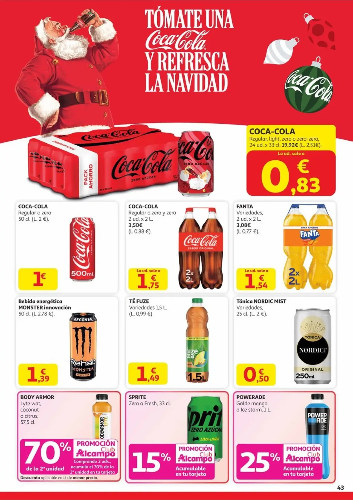 Page 43 dans Offres Saveur de Noël chez Alcampo Espagne