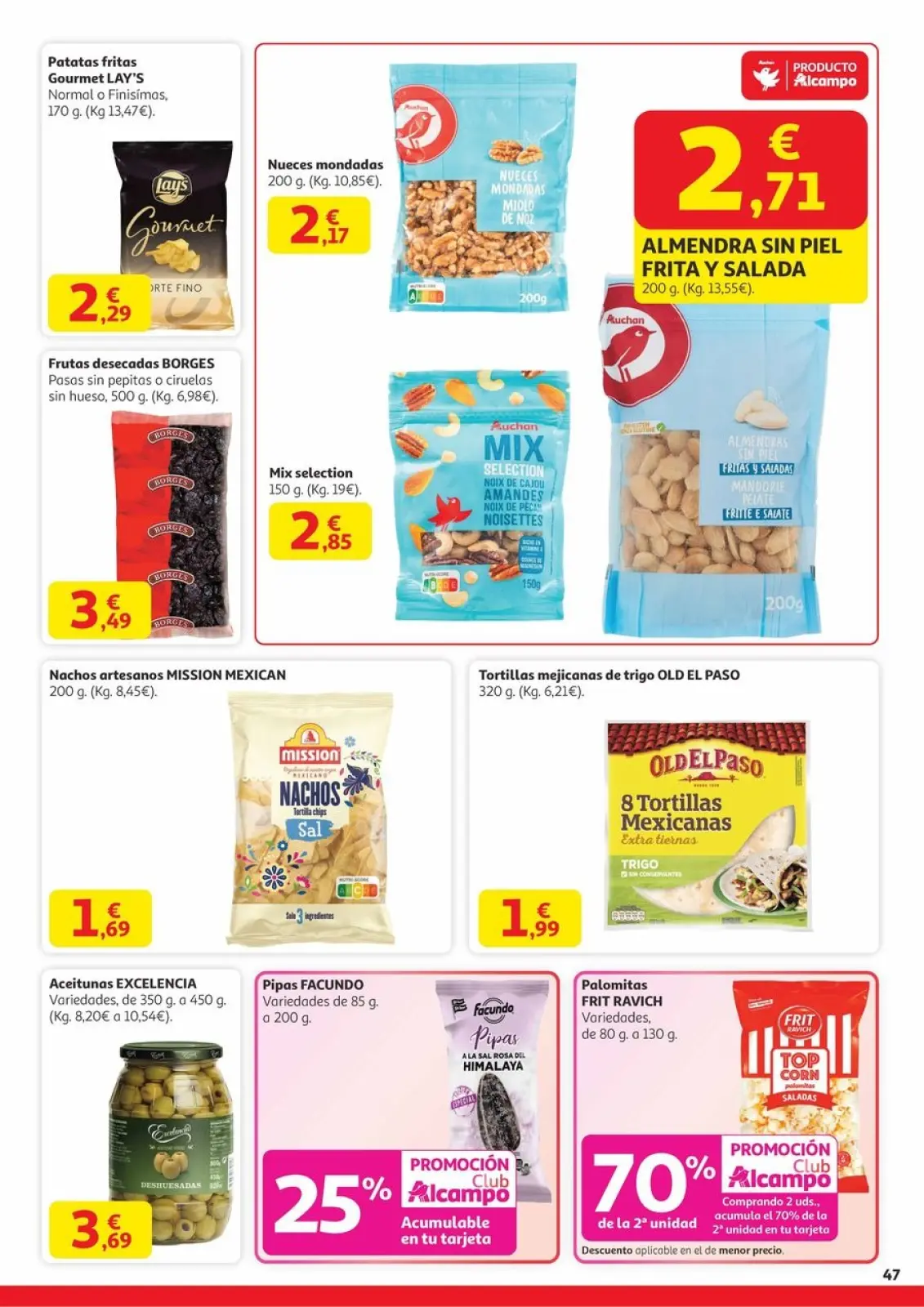 Page 47 dans Offres Saveur de Noël chez Alcampo Espagne