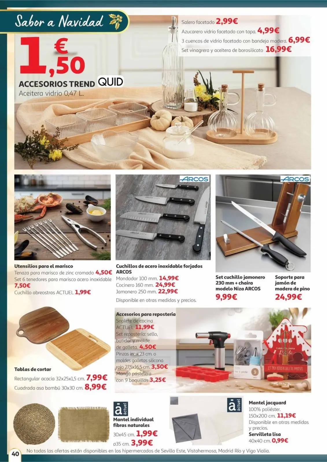 Page 40 dans Offres Saveur de Noël chez Alcampo Espagne